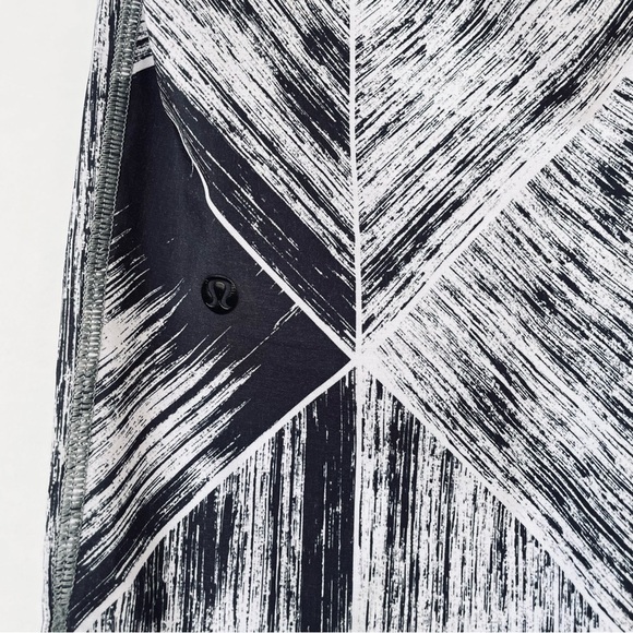 ❤️ LULULEMON Namaskar pants Heat Wave White Black B28 - Picture 12 of 16